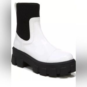 CIRCUS BY SAM EDELMAN- Davina Cap Toe Bootie-Women's Size:11- Color: White-NEW!!